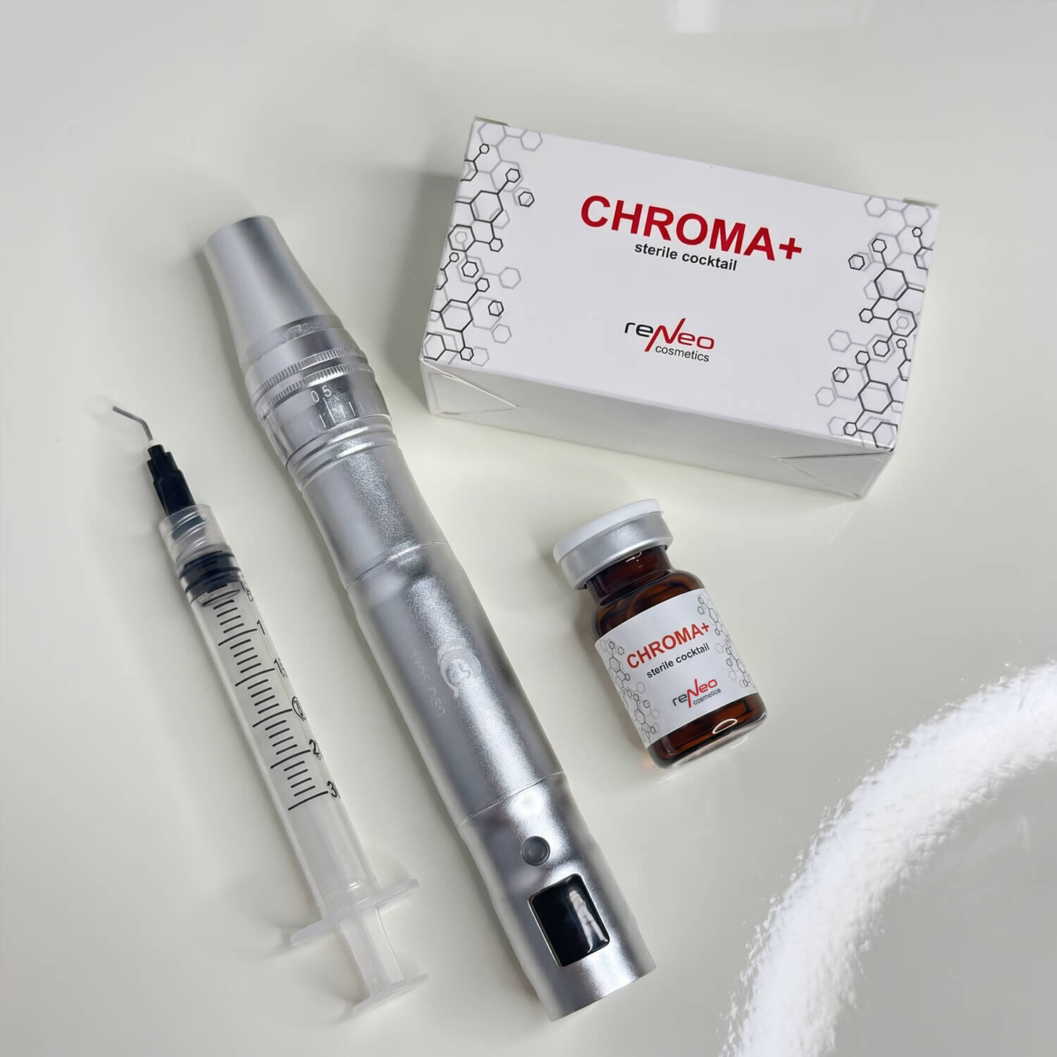 НАБІР CHROMA+ Освітлюючий коктейль для вирівнювання тону шкіри